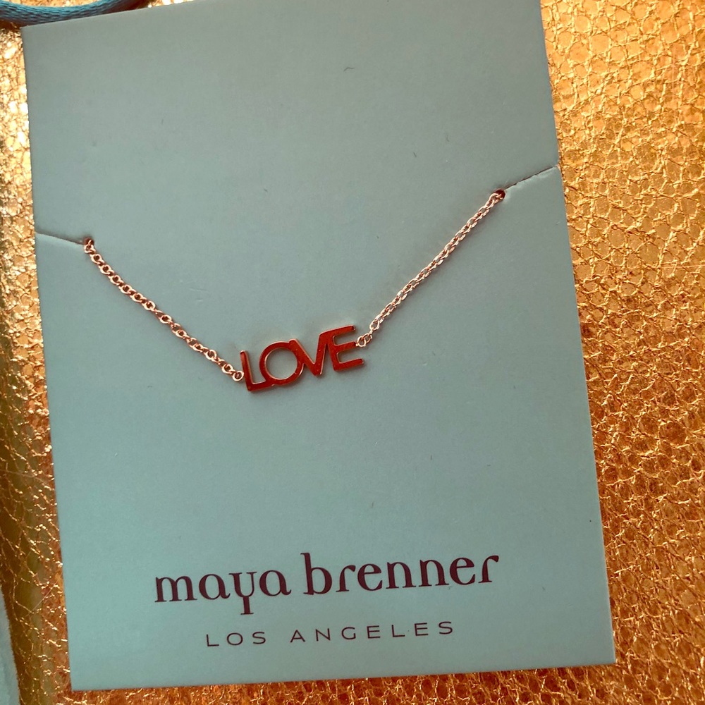 Maya Brenner love bracelet